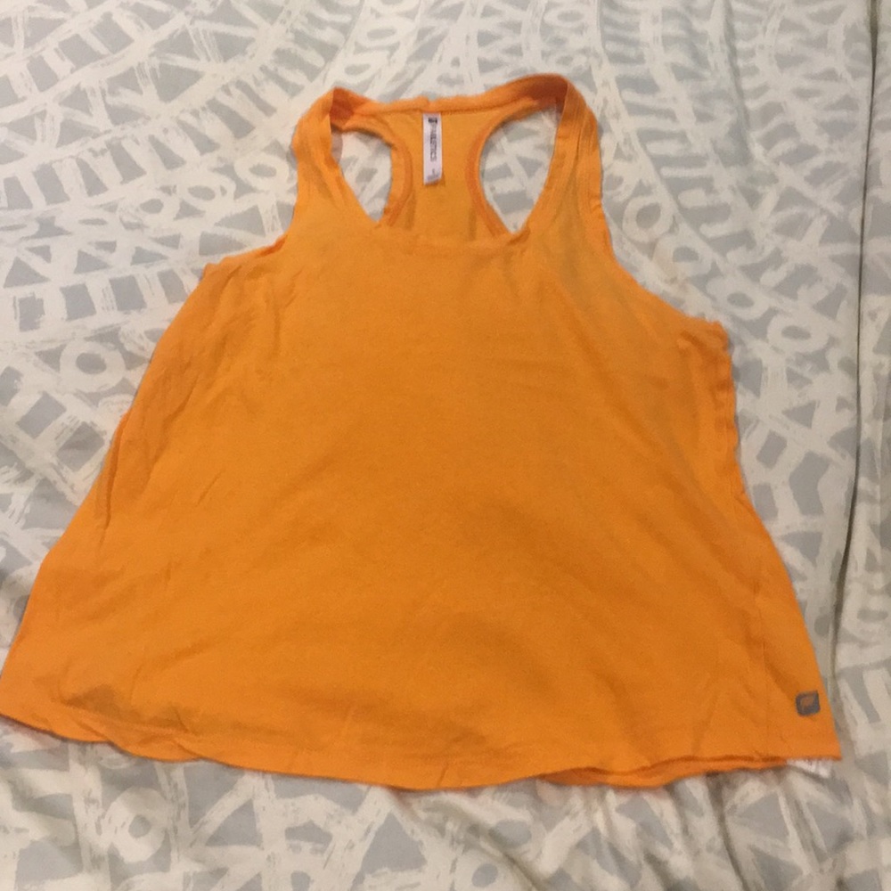 Orange Cotton Tank